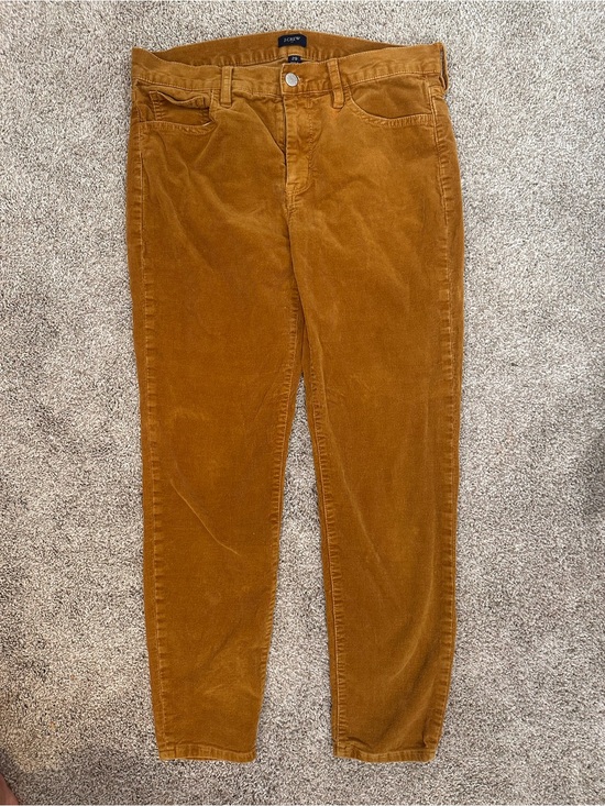 J. Crew Pants - JCrew corduroy straight leg Pants in Rich Caramel 29